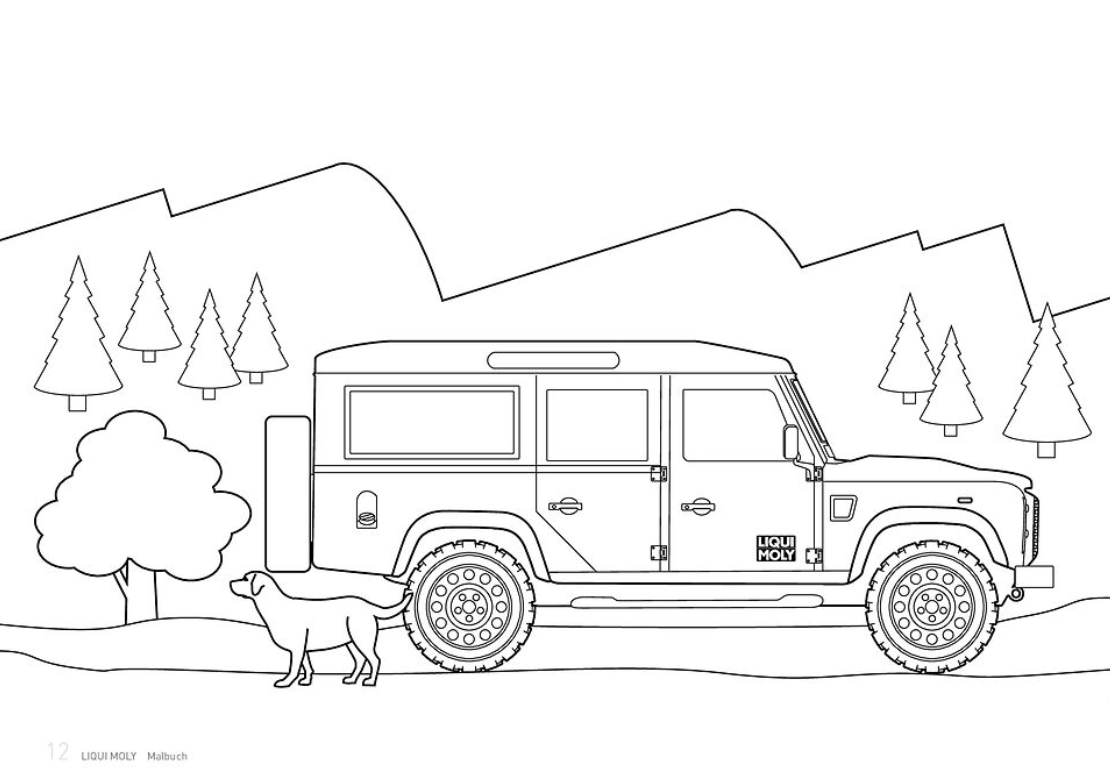 LIQUI MOLY Colouring Book