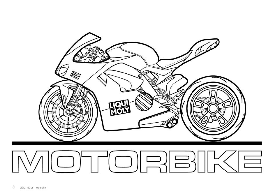 LIQUI MOLY Colouring Book