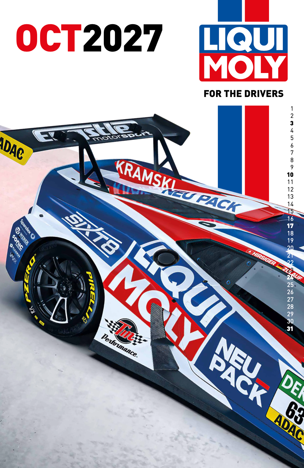 Pre-Order 2027 Motorsport Calendar